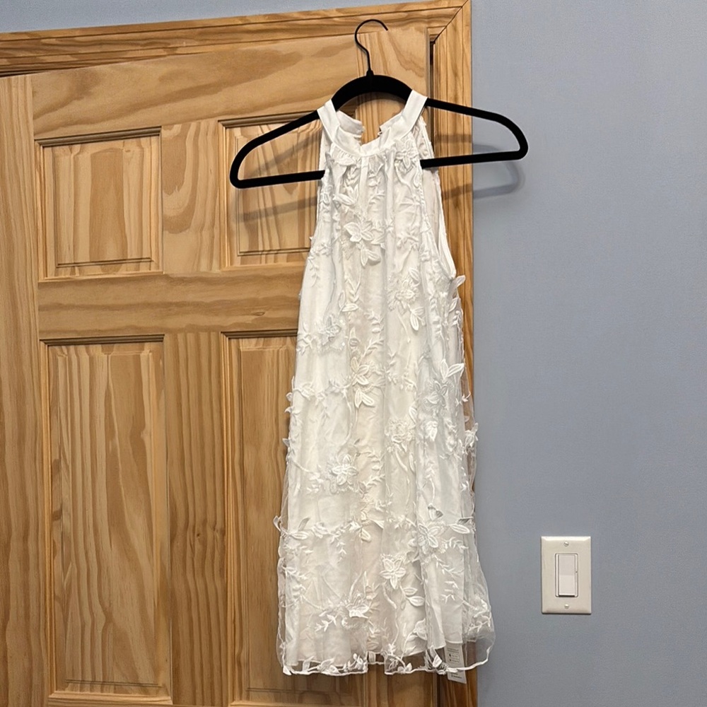 Elegant White  Dress